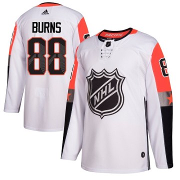 Authentic Adidas Men's Brent Burns San Jose Sharks 2018 All-Star Pacific Division Jersey - White