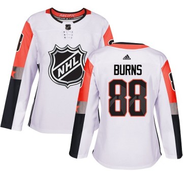 Authentic Adidas Women's Brent Burns San Jose Sharks 2018 All-Star Pacific Division Jersey - White