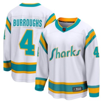 Breakaway Fanatics Branded Men's Kyle Burroughs San Jose Sharks Special Edition 2.0 Jersey - White