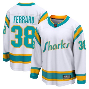 Breakaway Fanatics Branded Men's Mario Ferraro San Jose Sharks Special Edition 2.0 Jersey - White