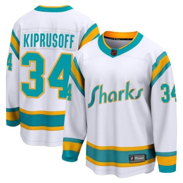 Breakaway Fanatics Branded Men's Miikka Kiprusoff San Jose Sharks Special Edition 2.0 Jersey - White