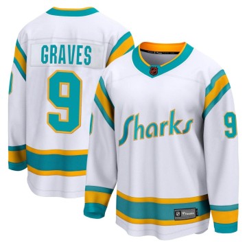 Breakaway Fanatics Branded Youth Adam Graves San Jose Sharks Special Edition 2.0 Jersey - White