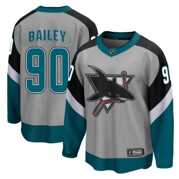 Breakaway Fanatics Branded Youth Justin Bailey San Jose Sharks 2020/21 Special Edition Jersey - Gray